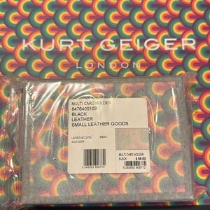 NWT black card holder